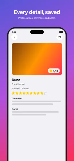Ratery on iPhone, screenshot 3